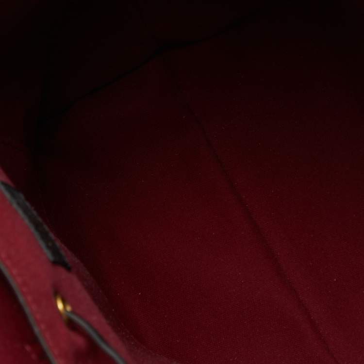 Pre Owned Louis Vuitton Black Monogram Canvas Montsouris PM Backpack 