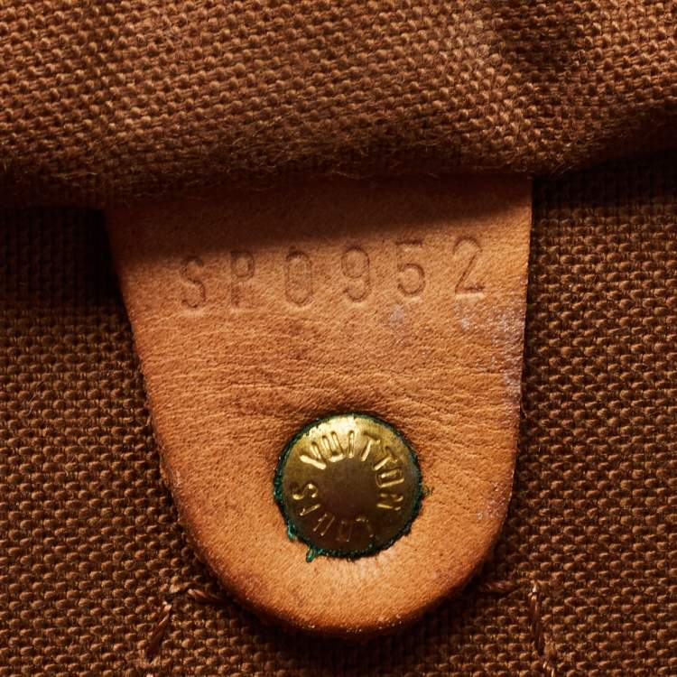 Pre Owned Louis Vuitton Monogram Canvas Speedy 40 Bag