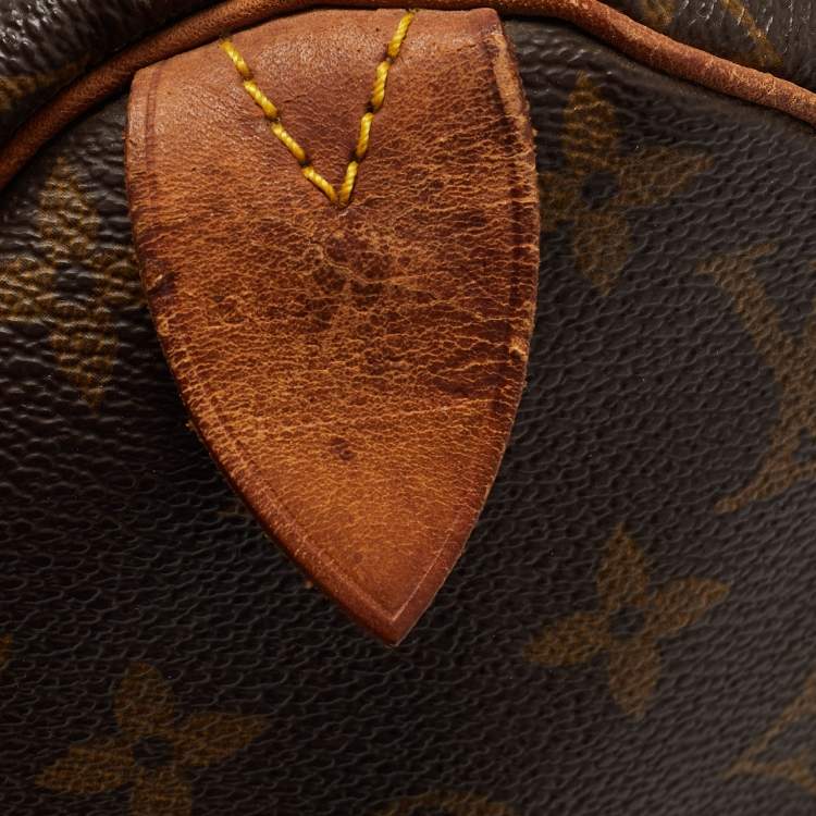 Pre Owned Louis Vuitton Monogram Canvas Speedy 40 Bag