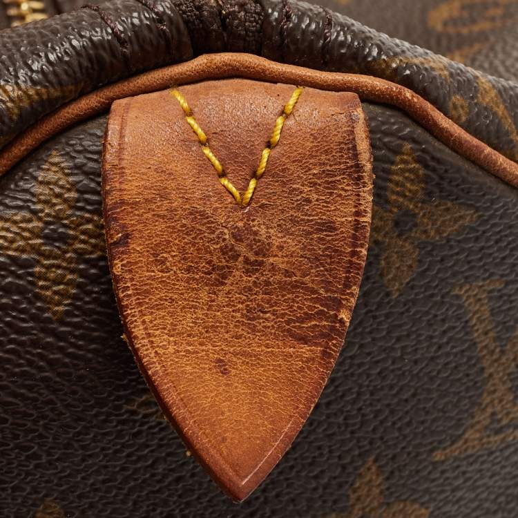 Pre Owned Louis Vuitton Monogram Canvas Speedy 40 Bag