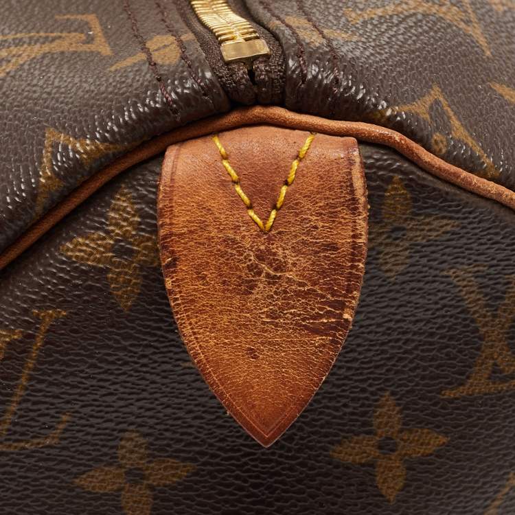 Pre Owned Louis Vuitton Monogram Canvas Speedy 40 Bag