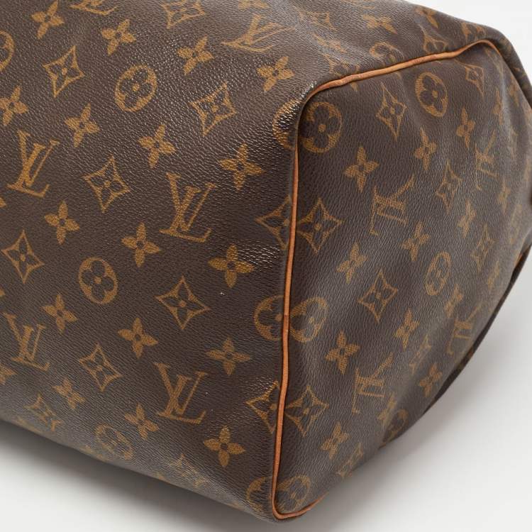 Pre Owned Louis Vuitton Monogram Canvas Speedy 40 Bag