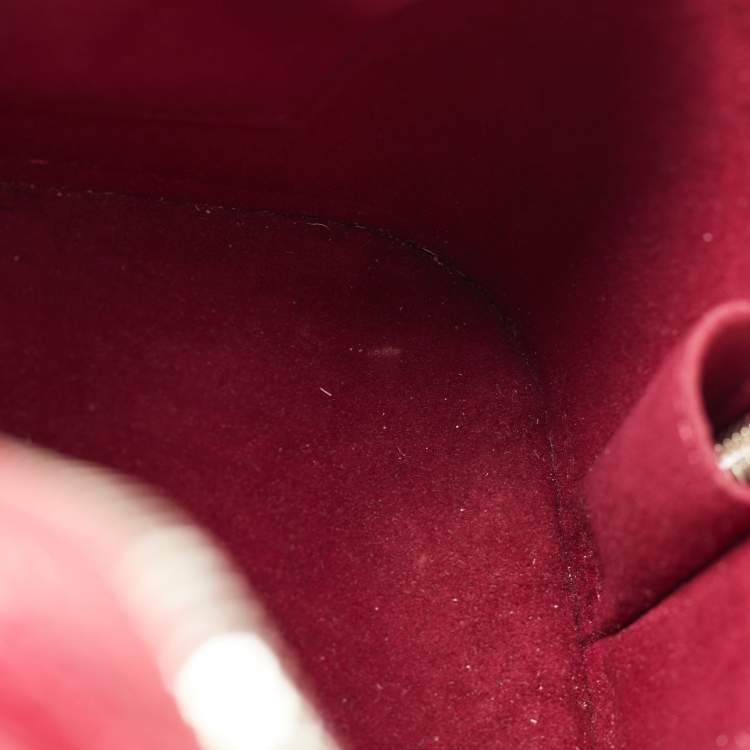 Pre Owned Louis Vuitton Fuchsia Epi Leather Alma BB Bag