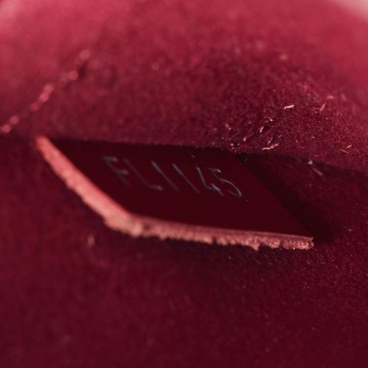 Pre Owned Louis Vuitton Fuchsia Epi Leather Alma BB Bag