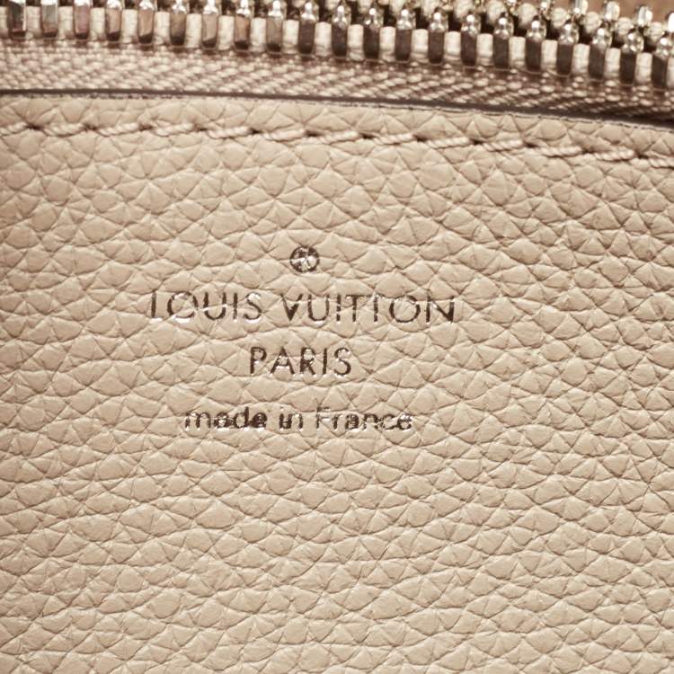 Pre Owned Louis Vuitton Opal Monogram Mahina Leather Muria Bag