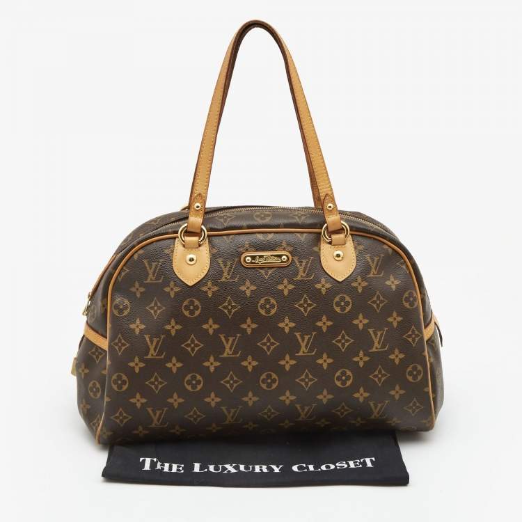 Pre Owned Louis Vuitton Monogram Canvas Montorgueil GM Bag