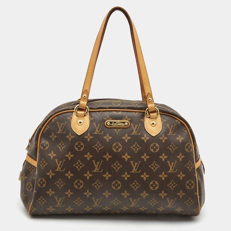 Pre Owned Louis Vuitton Monogram Canvas Montorgueil GM Bag