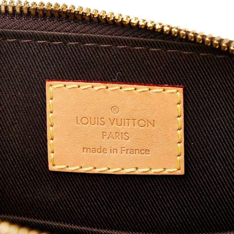 مملوكة مسبقًا Louis Vuitton Purple monogram Vernis Leather Alma BB Top Handle Bag