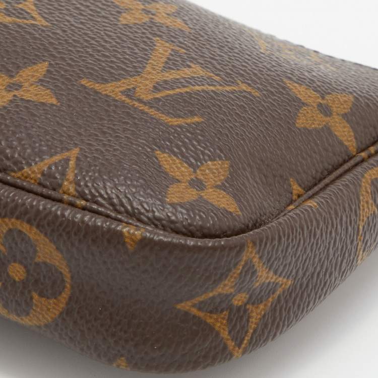 Pre Owned Louis Vuitton Monogram Canvas Mini Pochette Accessoires