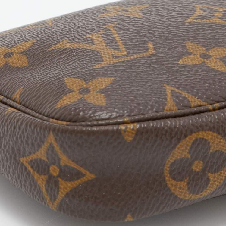 Pre Owned Louis Vuitton Monogram Canvas Mini Pochette Accessoires