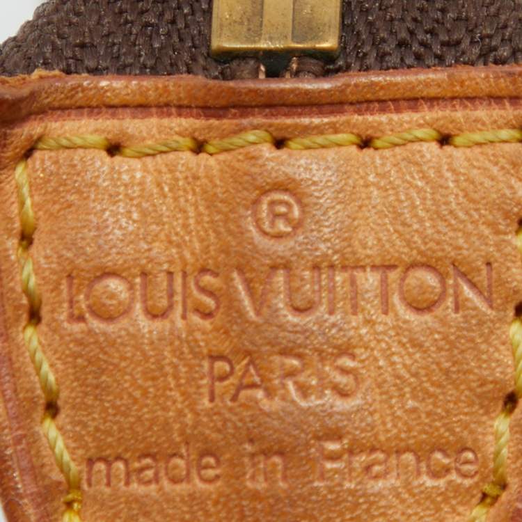 Pre Owned Louis Vuitton Monogram Canvas Mini Pochette Accessoires