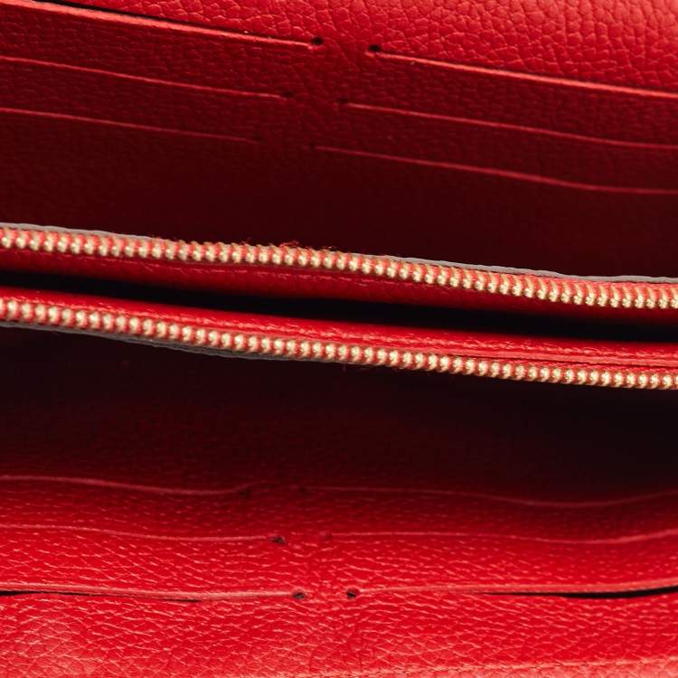Louis Vuitton Cherry Monogram Empreinte Leather Sarah Wallet Louis Vuitton  | The Luxury Closet