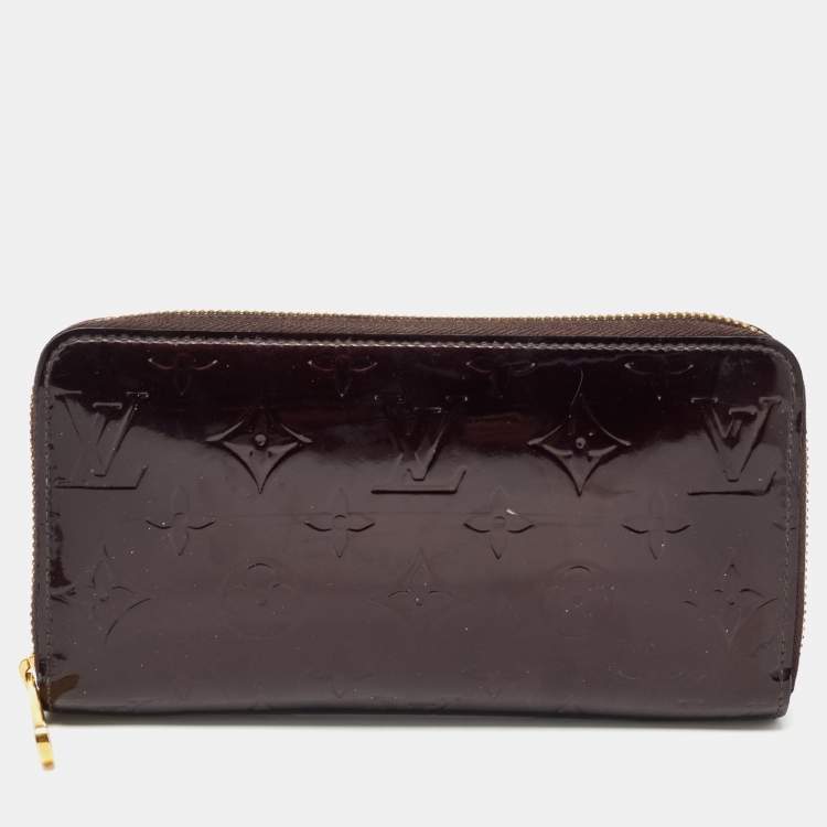 Louis Vuitton - Zippy Coin Purse Monogram Vernis Leather Amarante