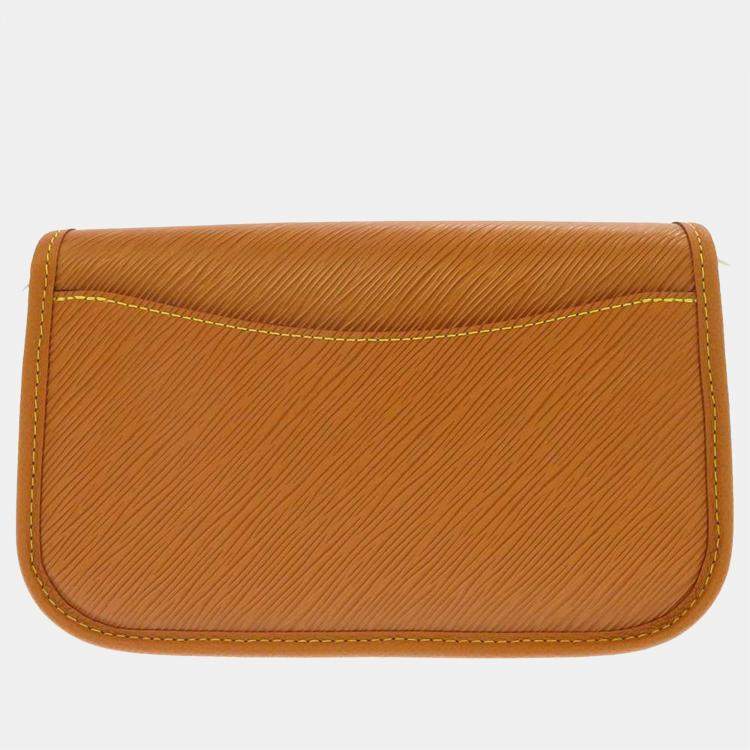 Pre Owned Louis Vuitton Brown Epi Leather Buci Crossbody Bag