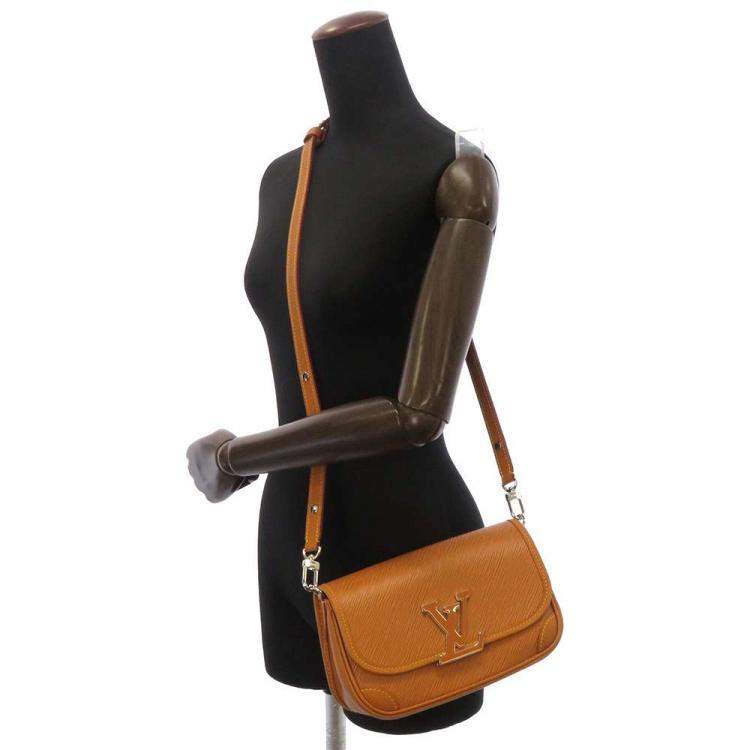 Pre Owned Louis Vuitton Brown Epi Leather Buci Crossbody Bag
