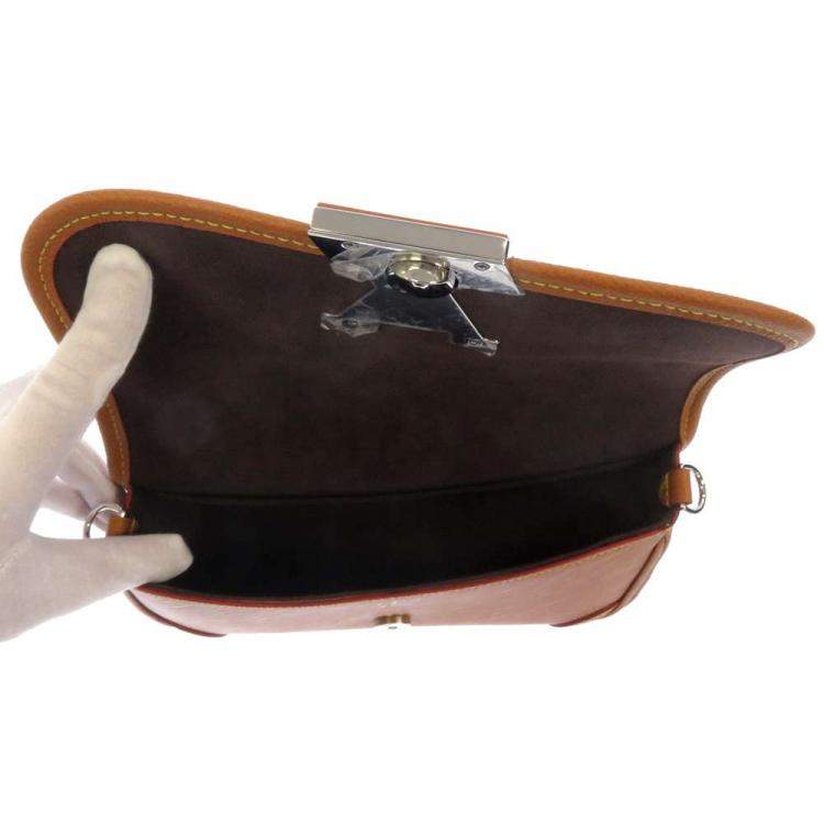 Pre Owned Louis Vuitton Brown Epi Leather Buci Crossbody Bag