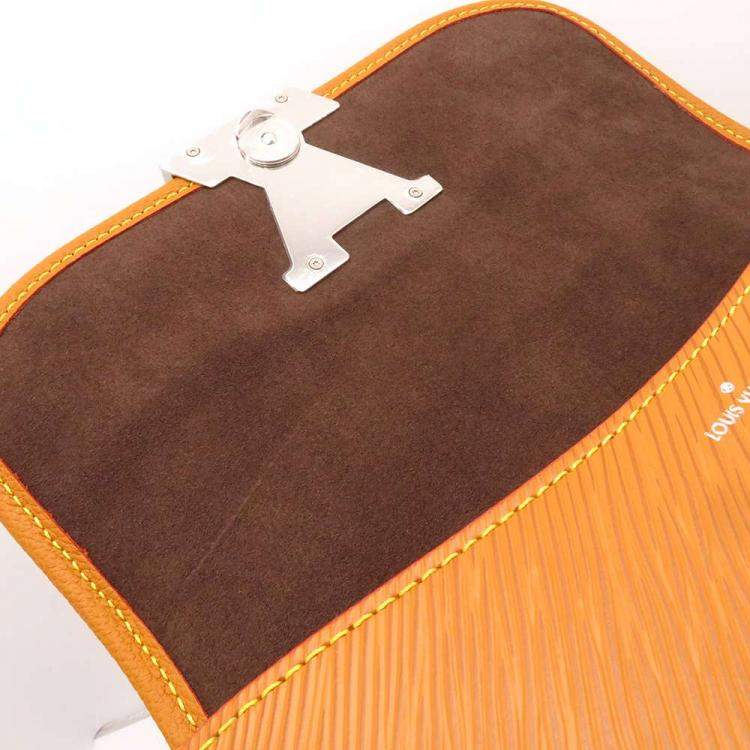 Pre Owned Louis Vuitton Brown Epi Leather Buci Crossbody Bag