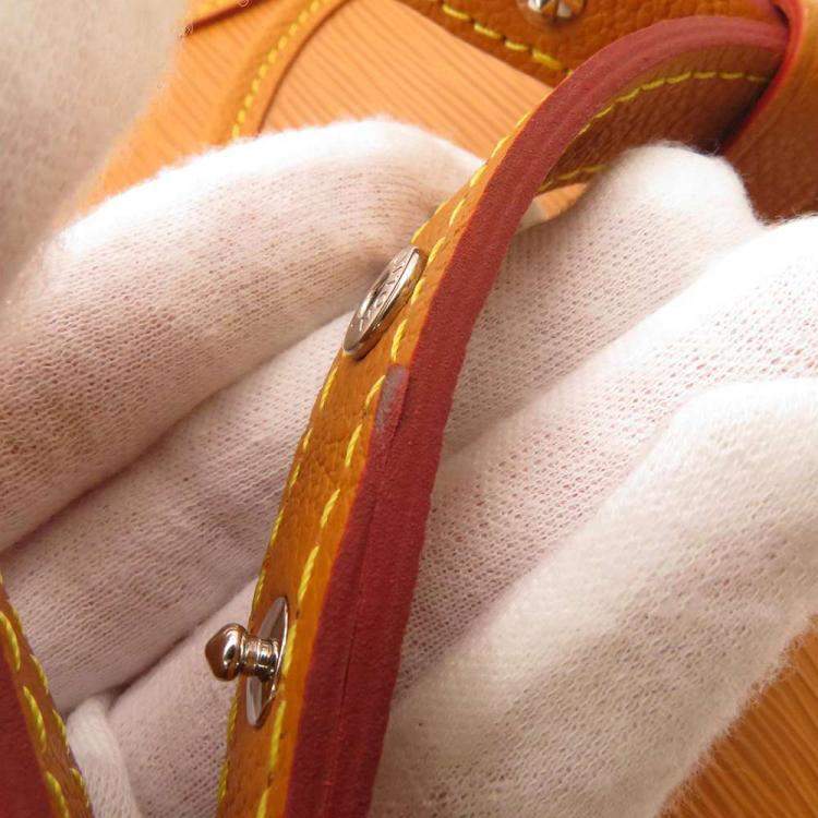 Pre Owned Louis Vuitton Brown Epi Leather Buci Crossbody Bag