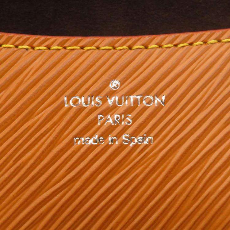 Pre Owned Louis Vuitton Brown Epi Leather Buci Crossbody Bag
