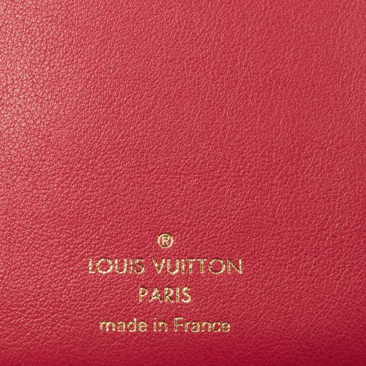 Pre Owned Louis Vuitton Black Taurillon Leather Maxi Capucines Wallet
