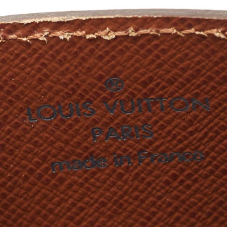 Pre Owned Louis Vuitton Armagnac Monogram Canvas Card Holder