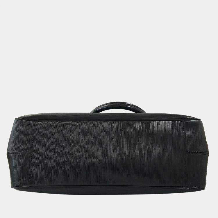 Louis Vuitton Black Leather Passy GM Shoulder Bag Louis Vuitton The