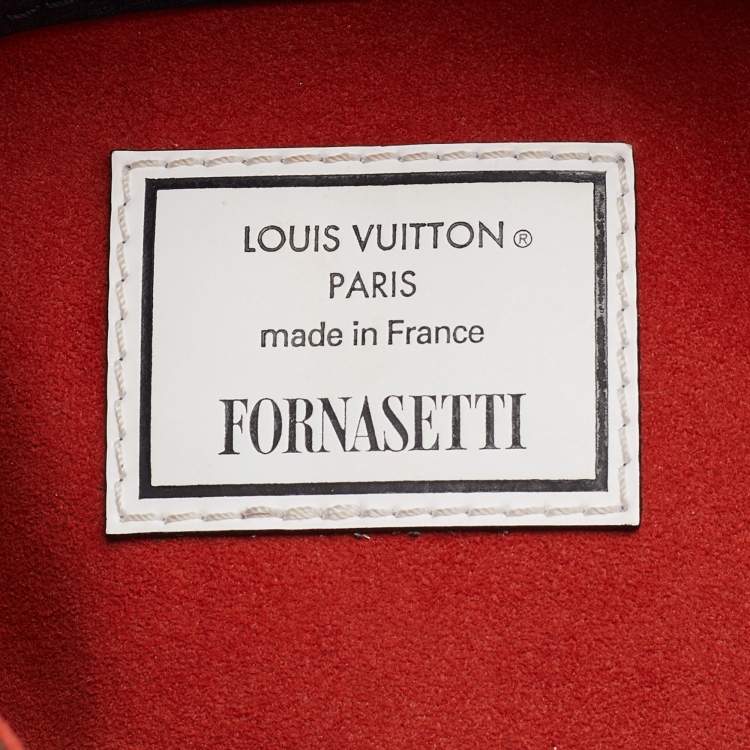 Pre Owned Louis Vuitton X Fornasetti Monogram Canvas Cameo Speedy Bandoulière 25 Bag