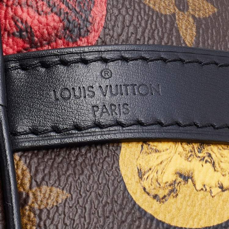 Pre Owned Louis Vuitton X Fornasetti Monogram Canvas Cameo Speedy Bandoulière 25 Bag