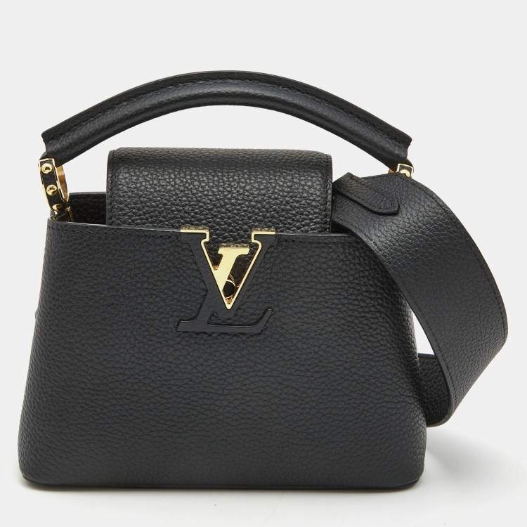 Lv best sale capucines black