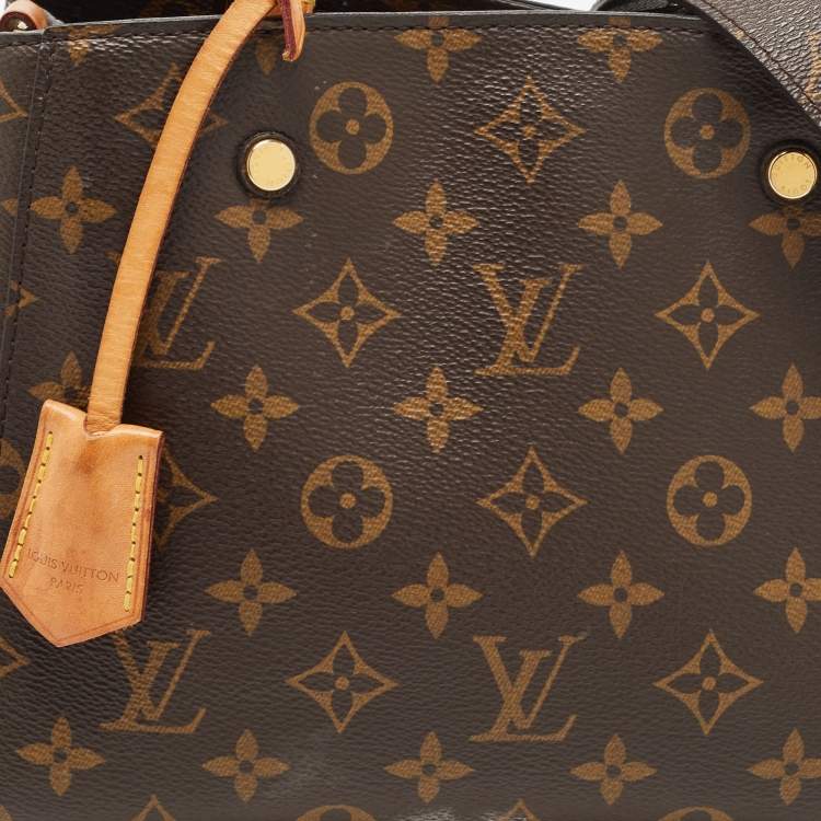 Pre Owned Louis Vuitton Monogram Canvas Montaigne BB Bag