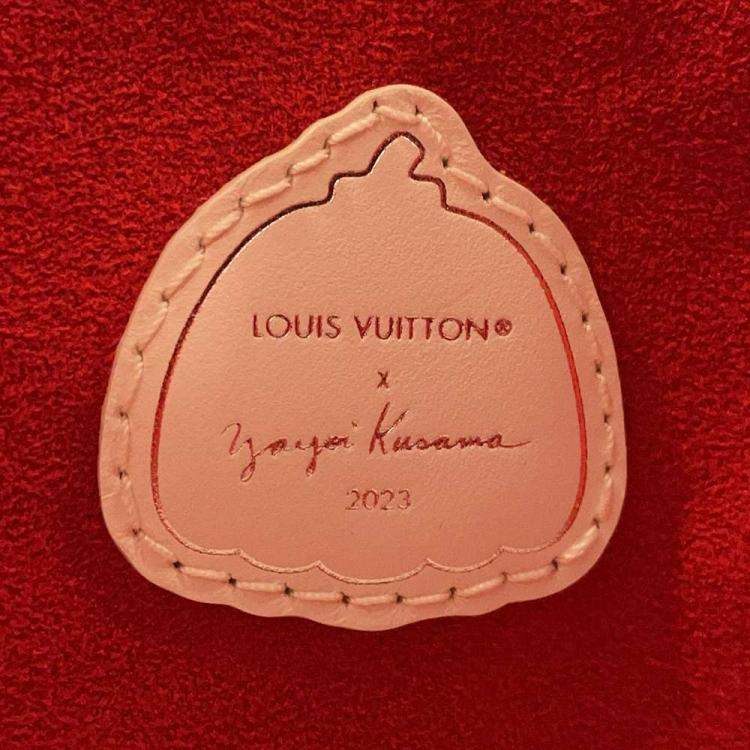 Pre Owned Louis Vuitton x Yayoi Kusama Red Dots Monogram Neverfull MM Bag