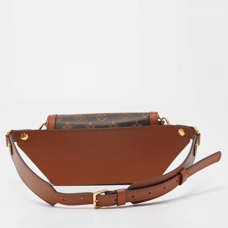 Pre Owned Louis Vuitton Monogram Reverse Canvas Dauphine Bumbag Bag