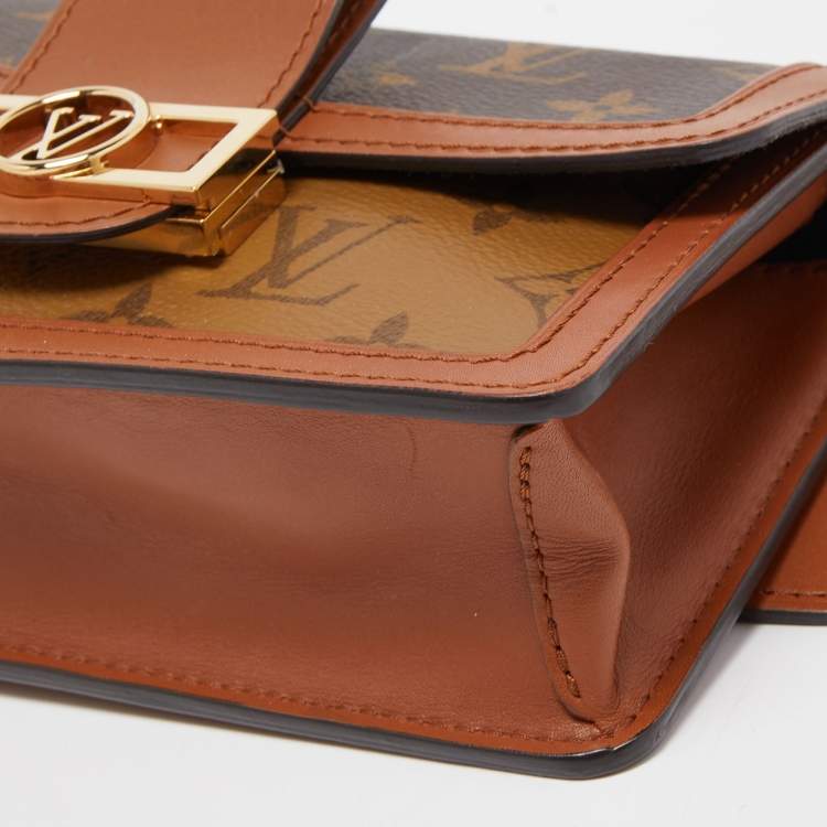 Pre Owned Louis Vuitton Monogram Reverse Canvas Dauphine Bumbag Bag