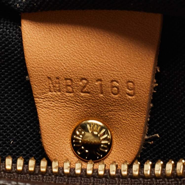 Pre Owned Louis Vuitton Reverse Monogram Giant Canvas Speedy Bandouliere 30 Bag