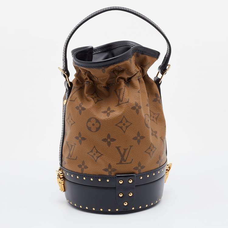 Pre Owned Louis Vuitton Monogram Petit Noé Trunk Bucket Bag