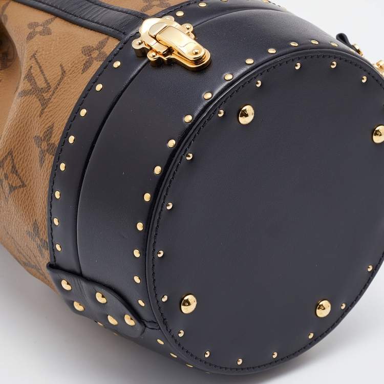 Pre Owned Louis Vuitton Monogram Petit Noé Trunk Bucket Bag