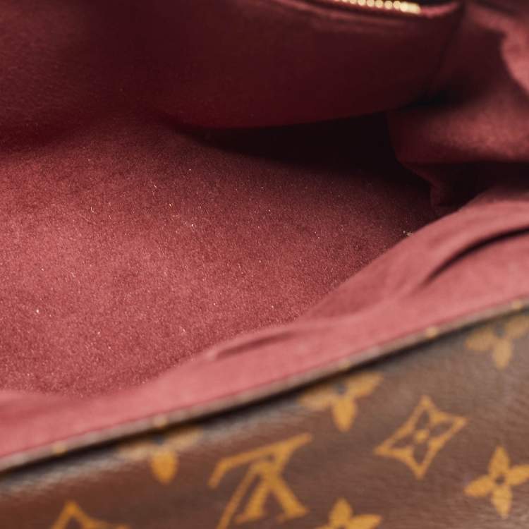 Pre Owned Louis Vuitton Cerise Monogram Canvas and Leather Saint Placide Bag