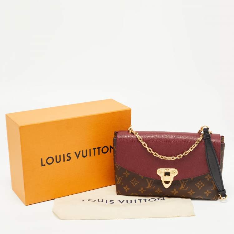Pre Owned Louis Vuitton Cerise Monogram Canvas and Leather Saint Placide Bag