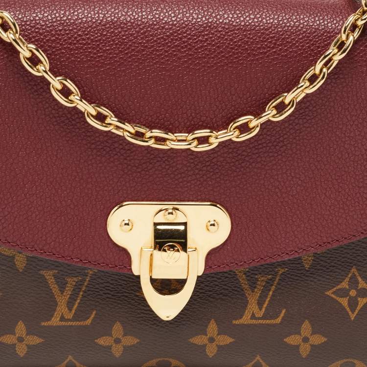 Pre Owned Louis Vuitton Cerise Monogram Canvas and Leather Saint Placide Bag