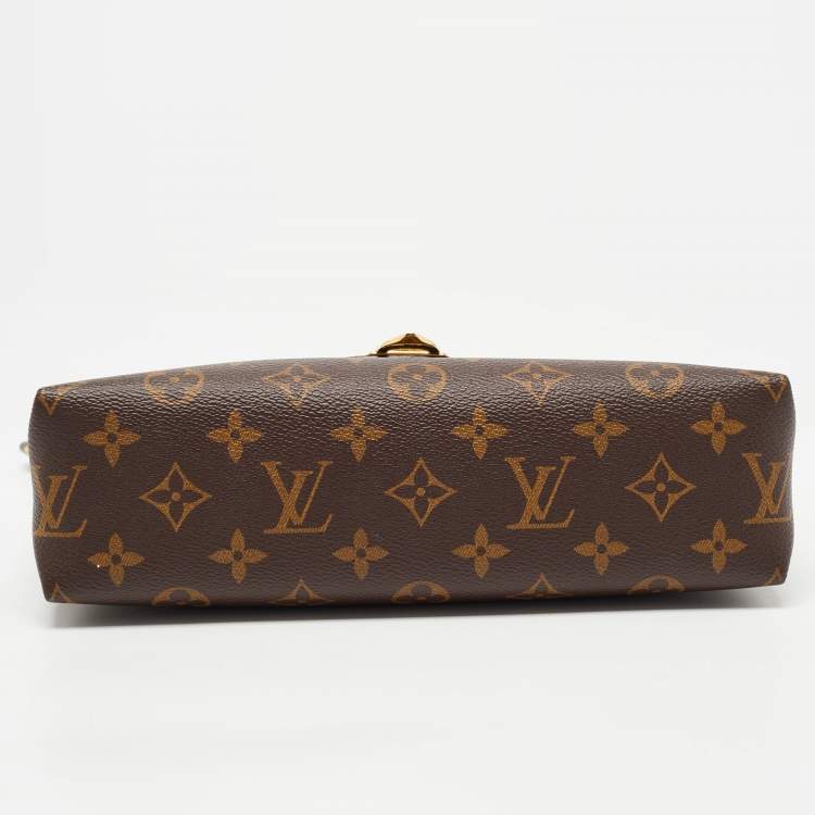 Pre Owned Louis Vuitton Cerise Monogram Canvas and Leather Saint Placide Bag