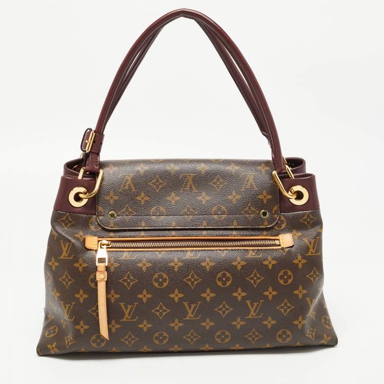Pre Owned Louis Vuitton Aurore Monogram Canvas Olympe Bag