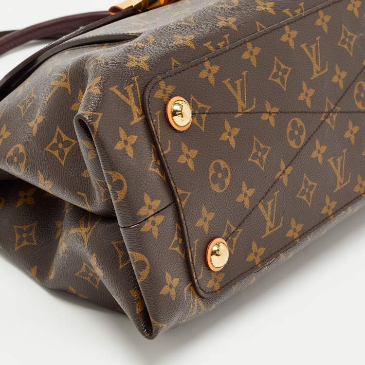 Pre Owned Louis Vuitton Aurore Monogram Canvas Olympe Bag