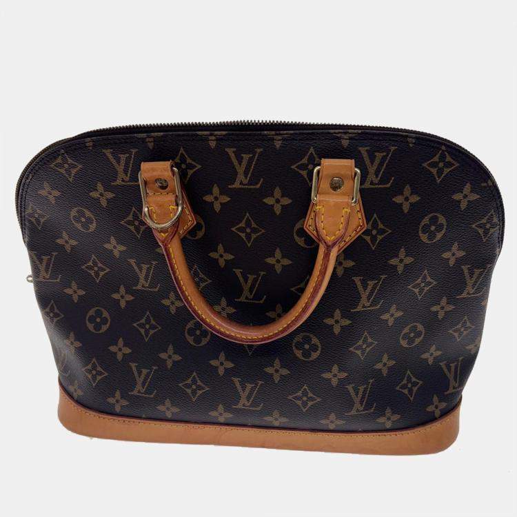 Pre Owned   Louis Vuitton Monogram Alma Hand Bag M51130 LV