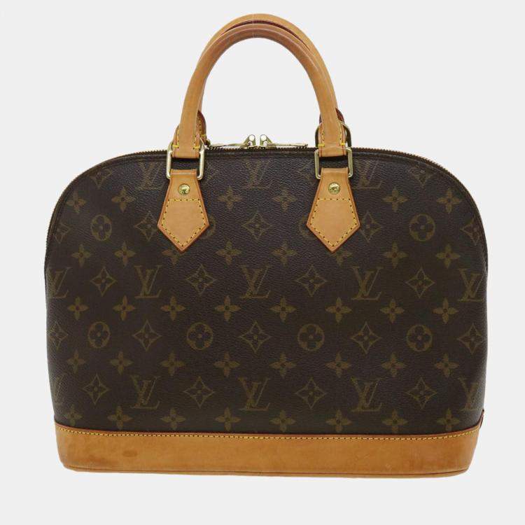 Pre Owned   Louis Vuitton Monogram Alma Hand Bag M51130 LV Auth pt4862
