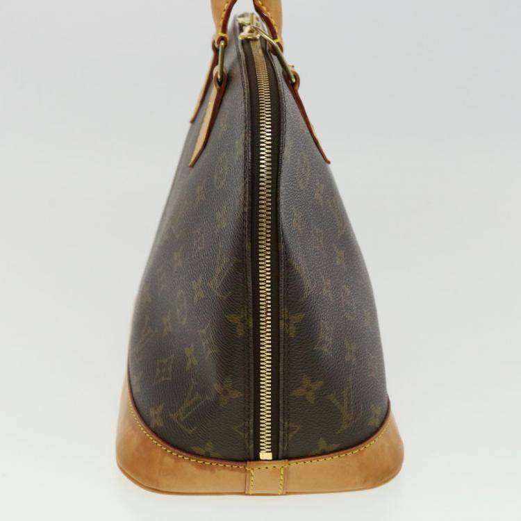 Pre Owned   Louis Vuitton Monogram Alma Hand Bag M51130 LV Auth pt4862
