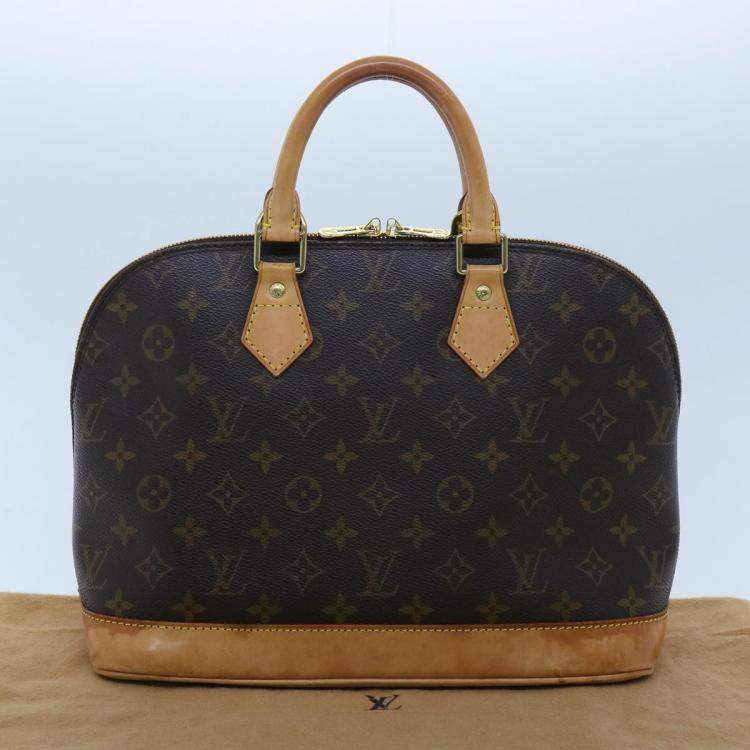 Pre Owned   Louis Vuitton Monogram Alma Hand Bag M51130 LV Auth pt4862