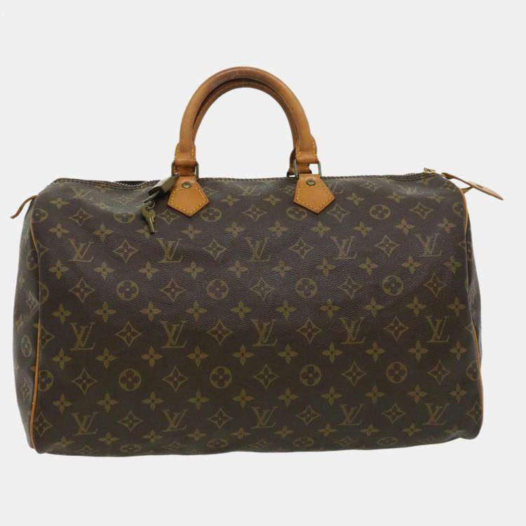 Louis Vuitton Monogram Speedy 40 Hand Bag M41522 LV Auth pt4052 Louis  Vuitton