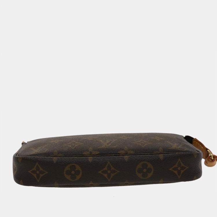 Pre Owned Louis Vuitton Monogram Pochette Accessoires Pouch M51980 LV Auth 30112