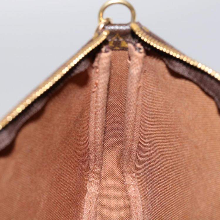 Pre Owned Louis Vuitton Monogram Pochette Accessoires Pouch M51980 LV Auth 30112