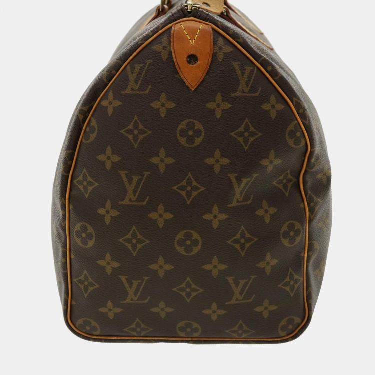 Louis Vuitton, Bags, Louis Vuitton Brownblack Monogram Speedy 25 Handbag
